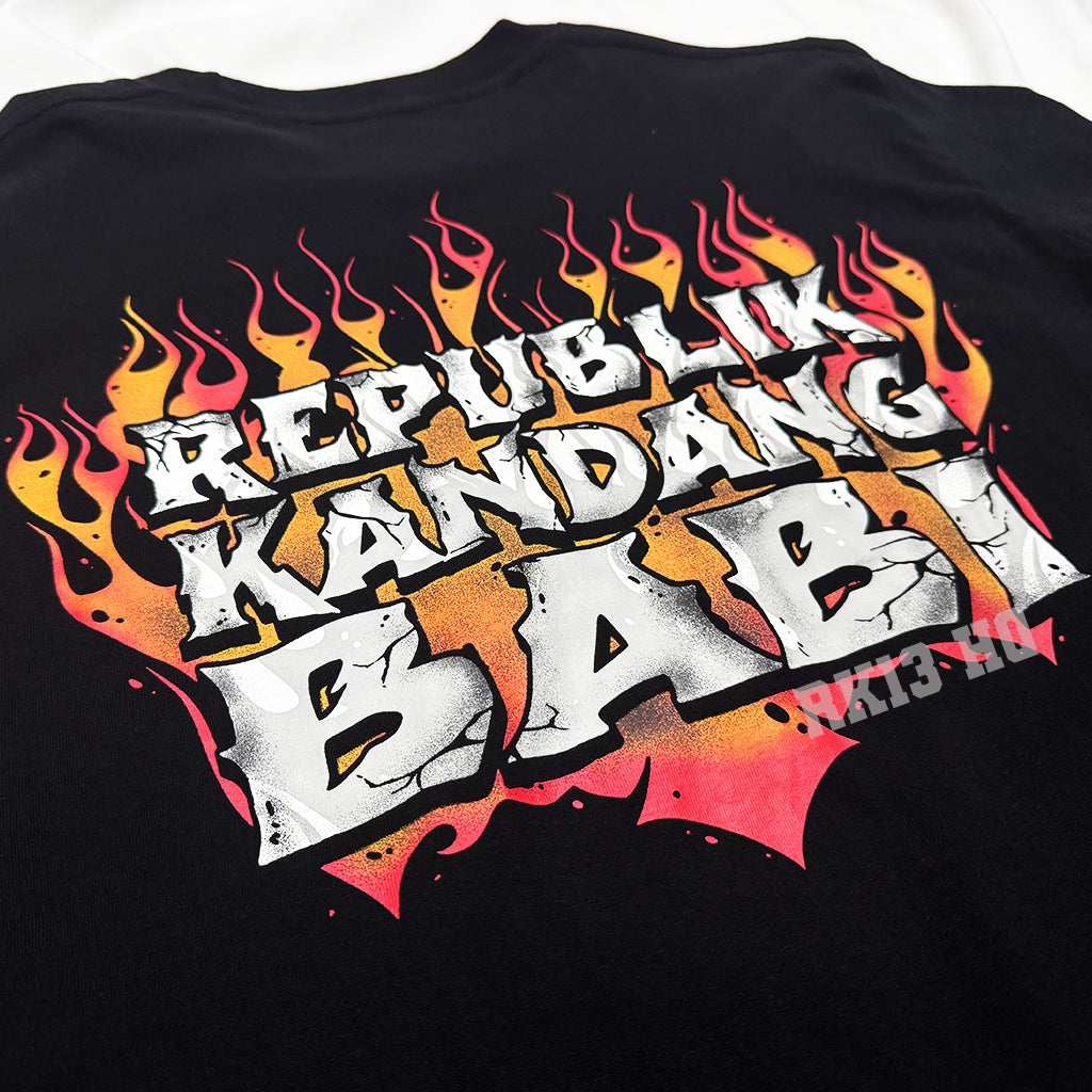 Tshirt Long Sleeve RK13 HellFire  - Republik Kandang Babi