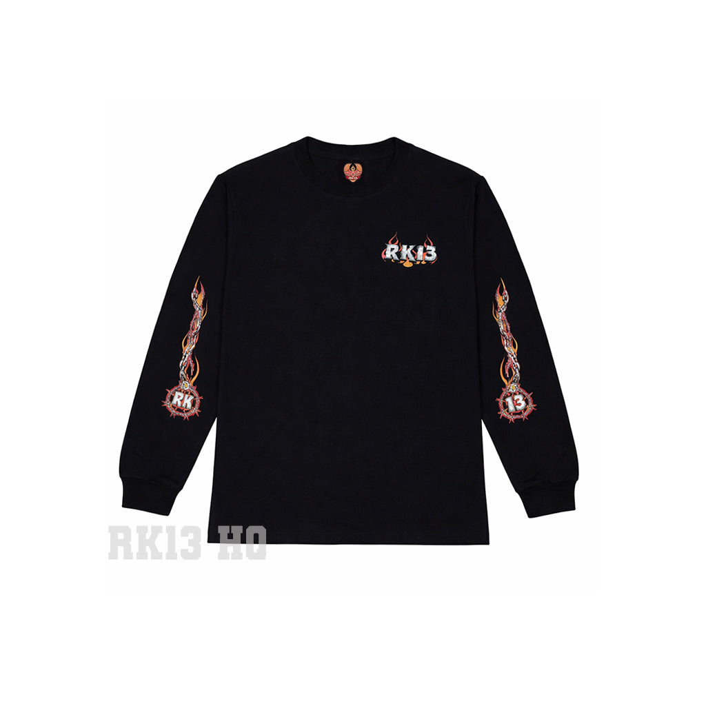 Tshirt Long Sleeve RK13 HellFire  - Republik Kandang Babi