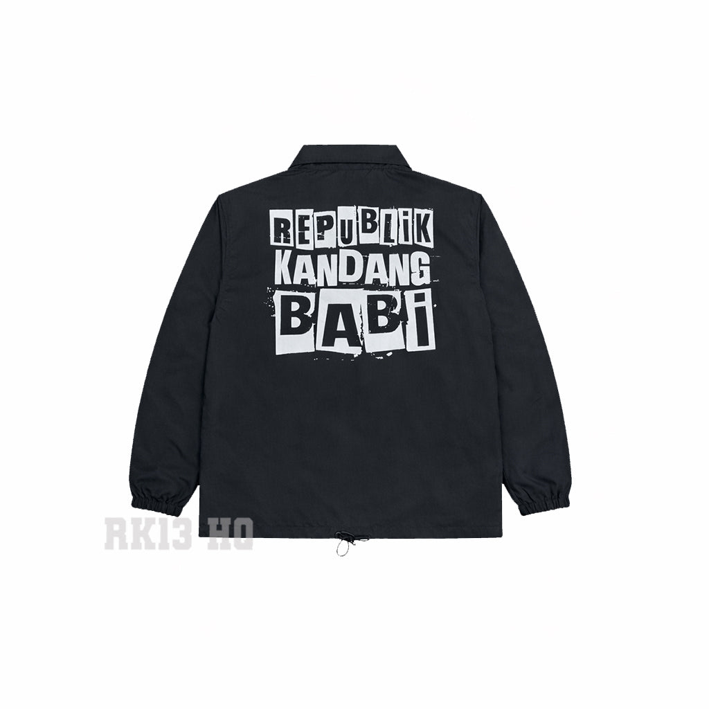 Coach Jacket RK13 SubKulture - Republik Kandang Babi