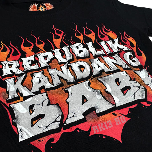 Crop Top Tshirt RK13 HellFire - Republik Kandang Babi