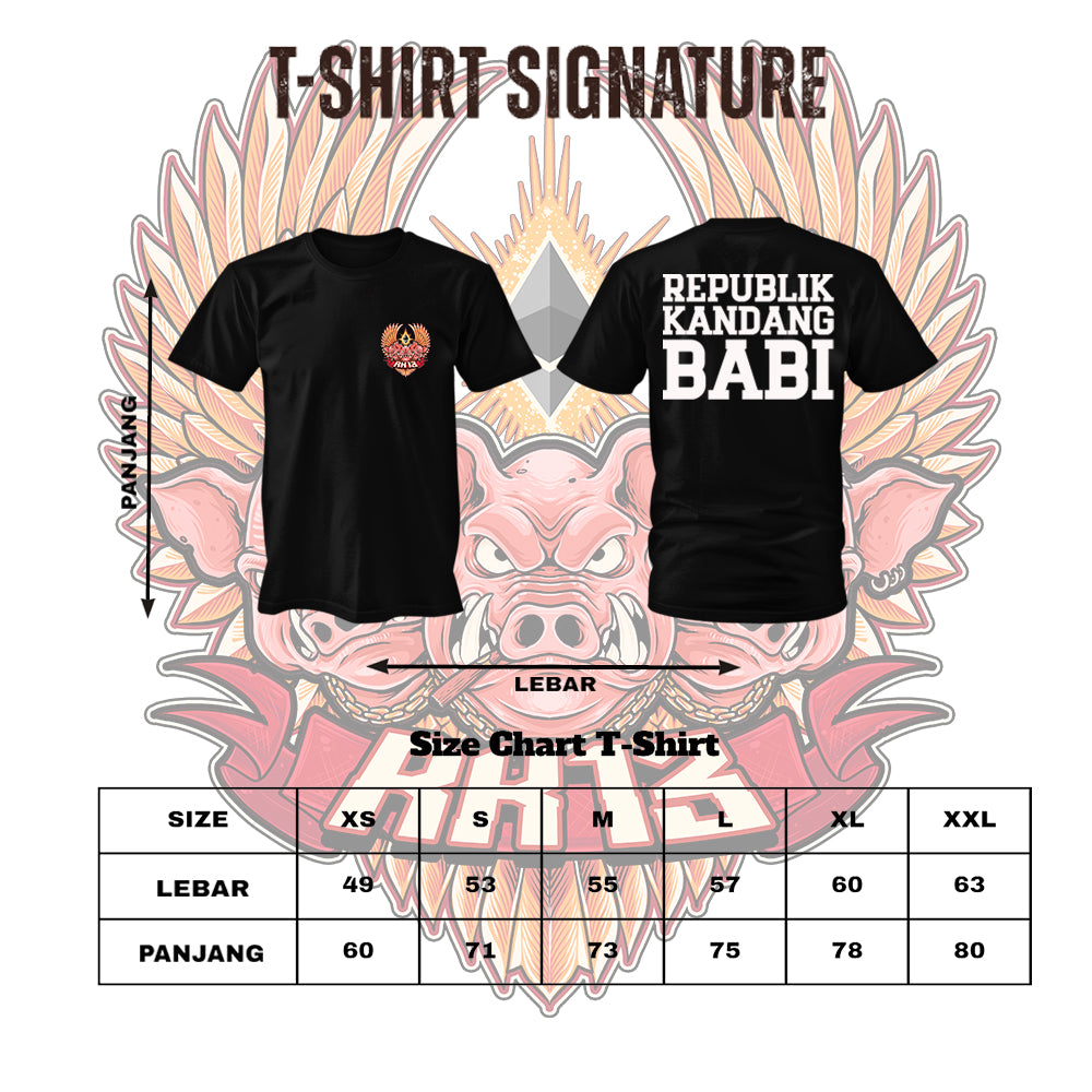 Tshirt RK13 Republik Kandang Babi