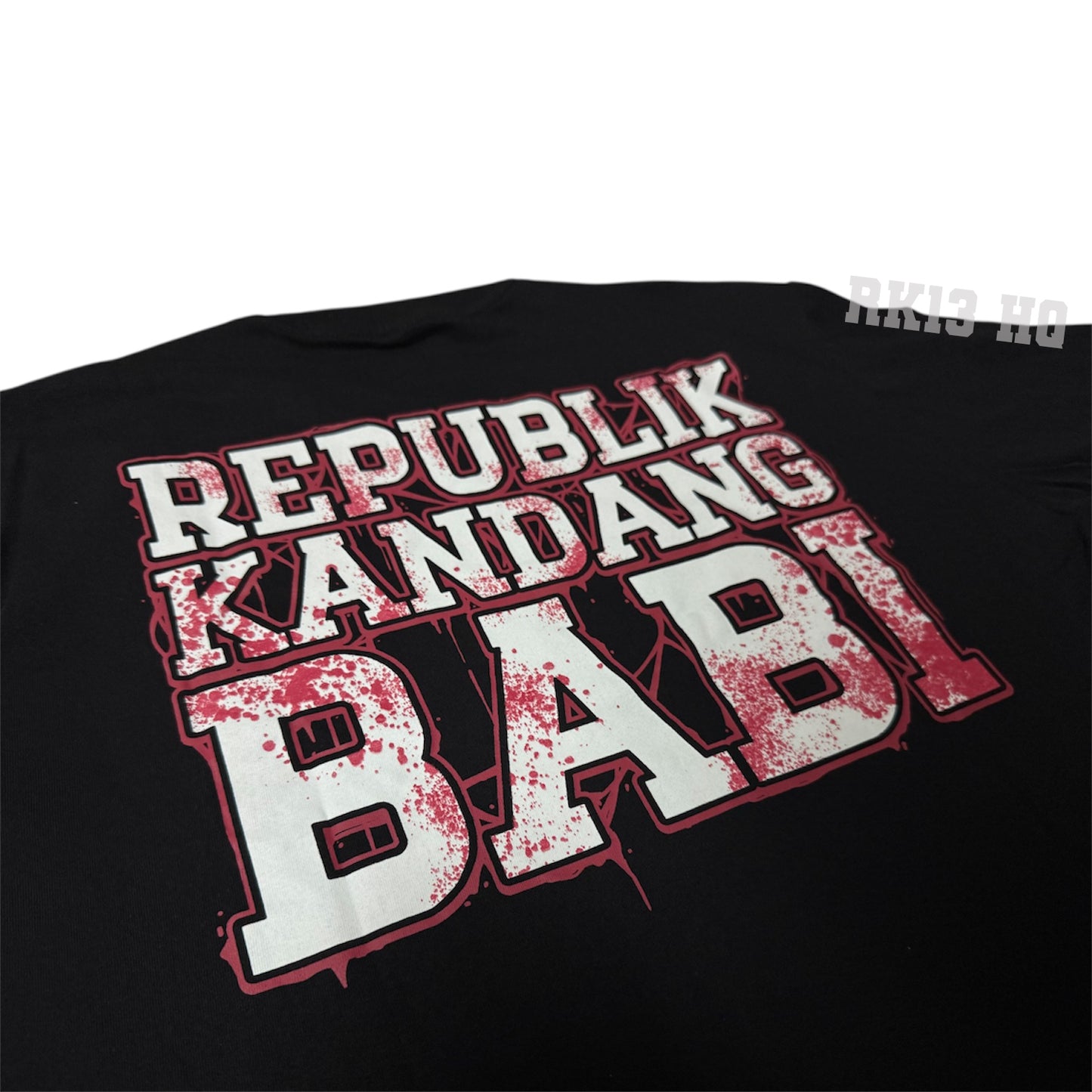 Tshirt RK13 BloodSign - Republik Kandang Babi