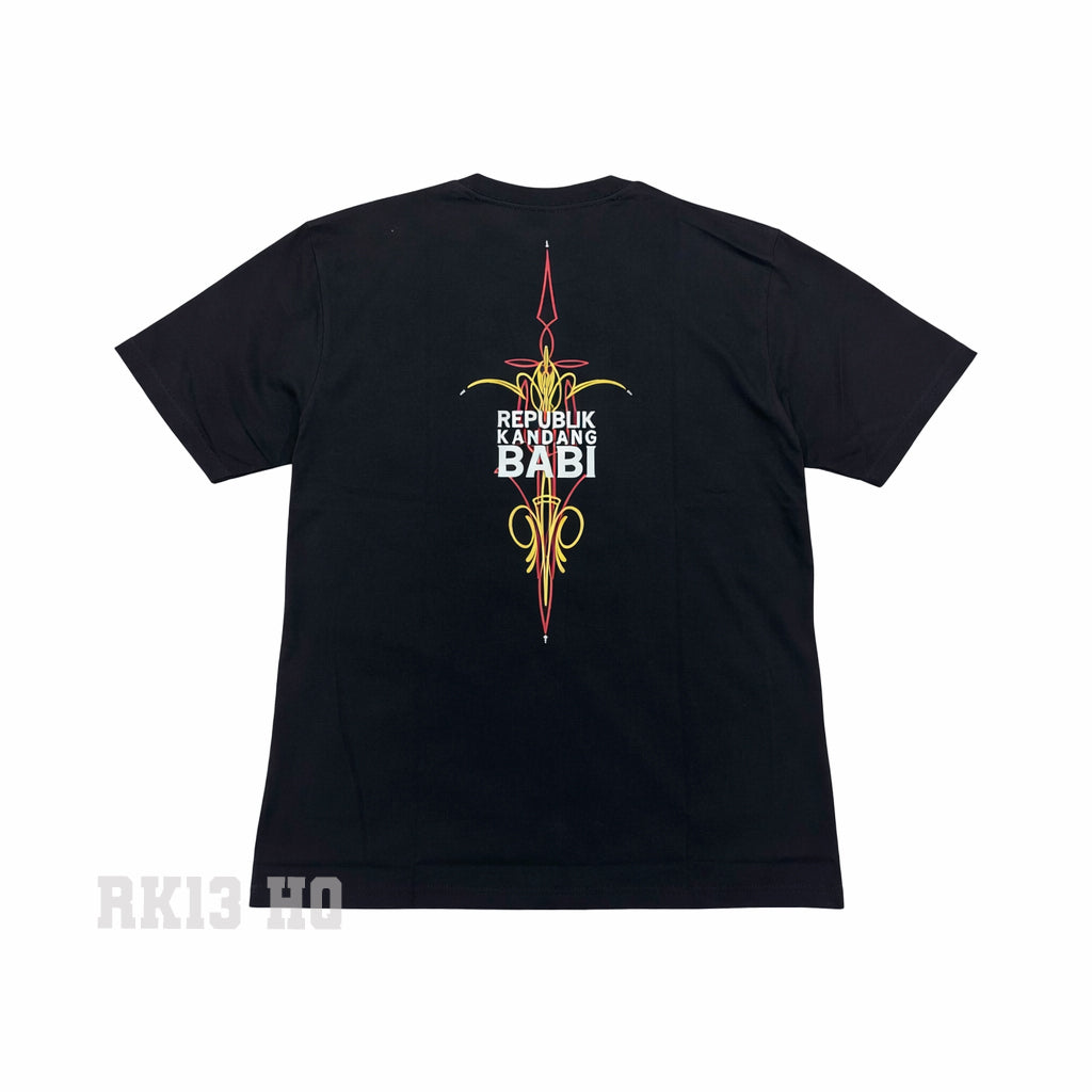 Tshirt RK13 PinStripe - Republik Kandang Babi