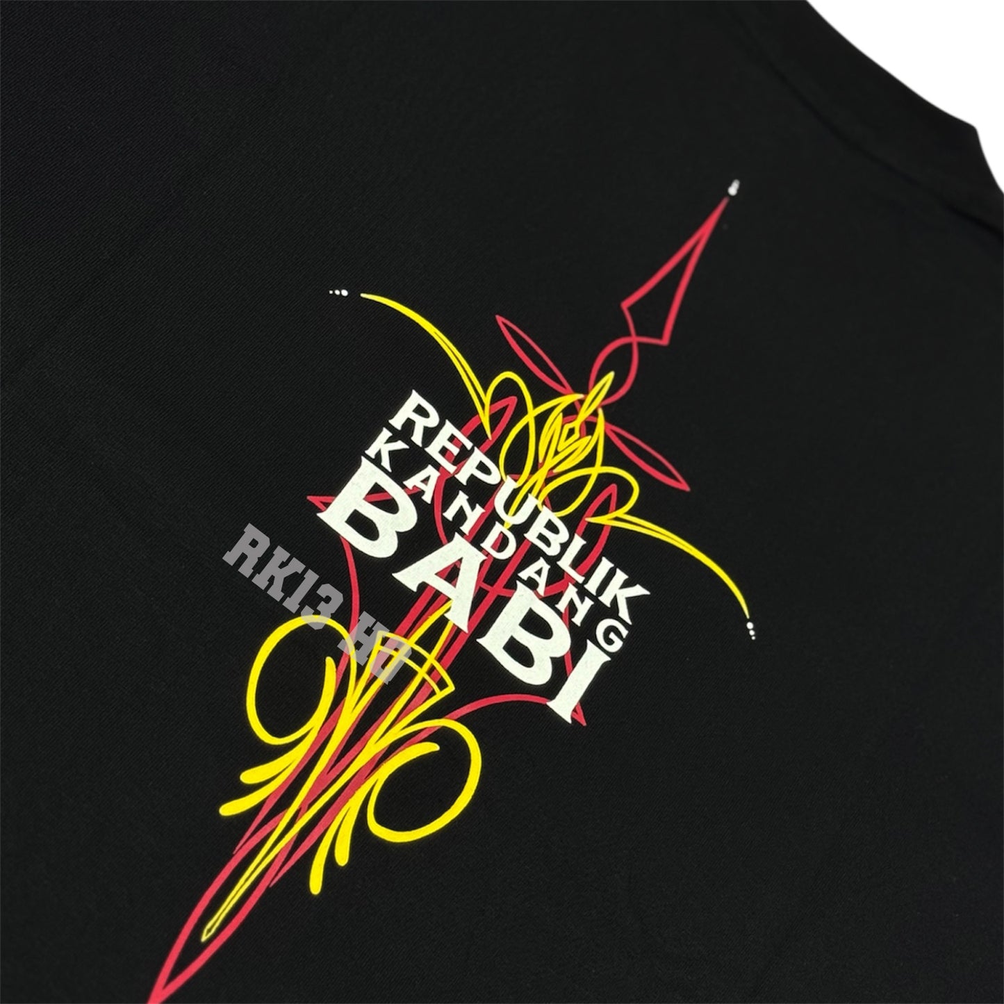 Tshirt RK13 PinStripe - Republik Kandang Babi