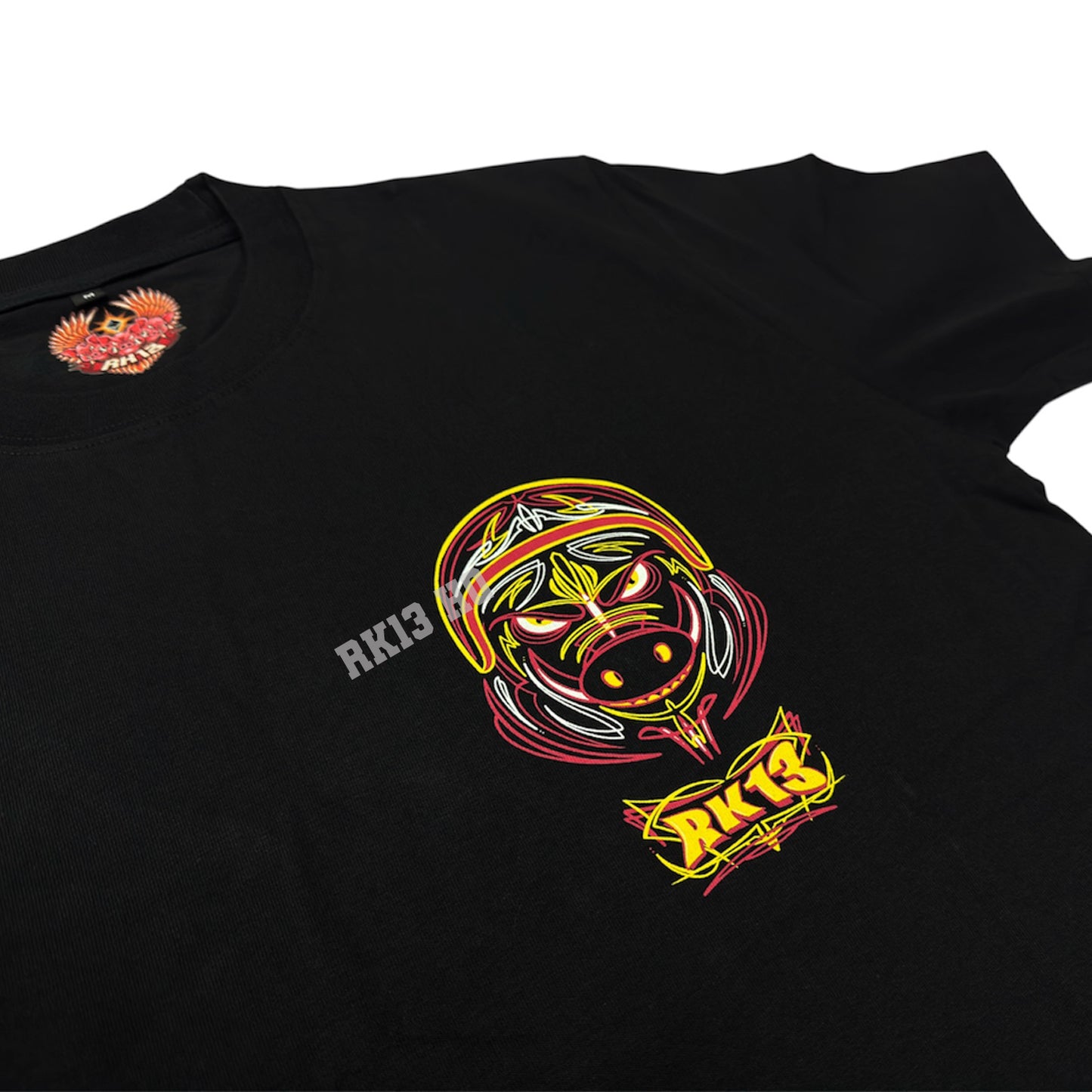 Tshirt RK13 PinStripe - Republik Kandang Babi