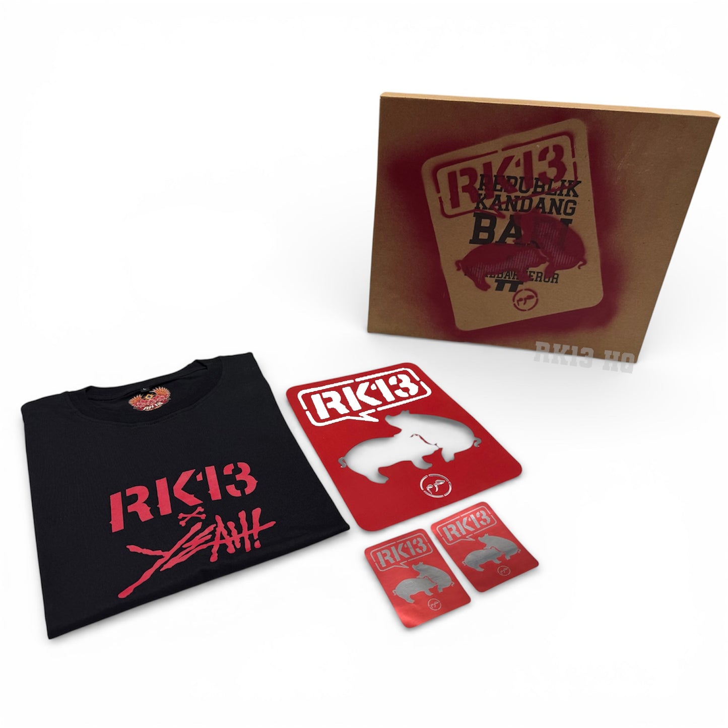 Boxset Tshirt RK13 X YEAH BlowjobTerror - Republik Kandang Babi