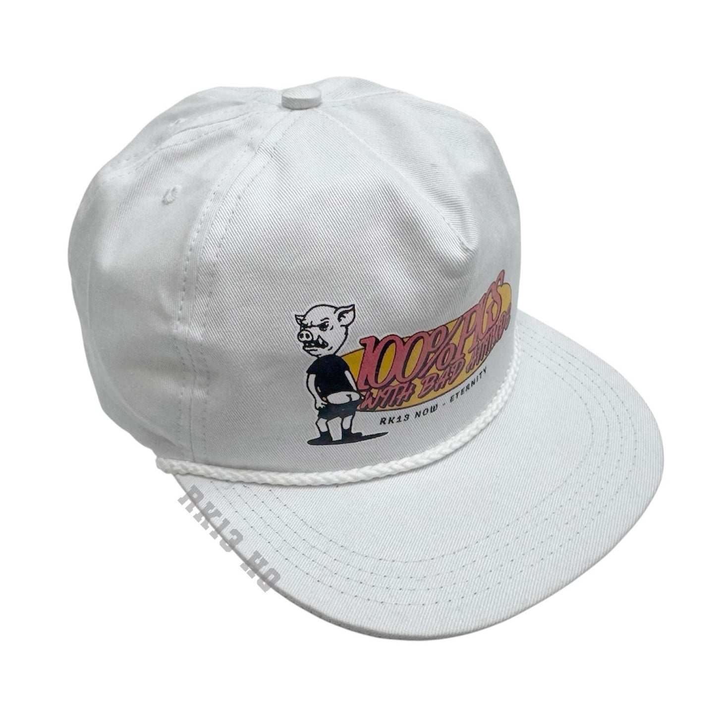 Rope Hat RK13 BadWhite - Republik Kandang Babi