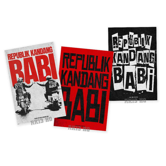 Poster Pack RK13 TheFirst - Republik Kandang Babi